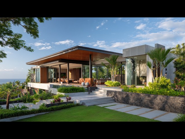 Open Air Tropical Modern Homes | Beautiful Single Floor Living Concepts