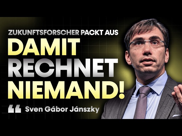 Sven Gábor Jánszky: Zukunft, 2030, KI, Jobverluste, UBI, Humanoide Roboter, KI-Agenten, Mega-Trends