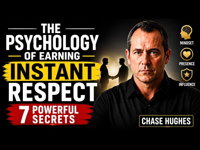 The Psychology of Earning Instant Respect — 7 Powerful Secrets | Chase Hughes