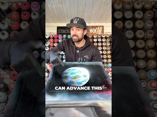 How To Spray Paint The Earth! 🌍