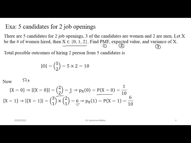 L16 Conditional probability mass function
