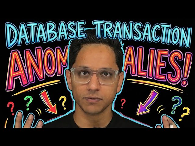 Concurrency Anomalies in Database Transactions