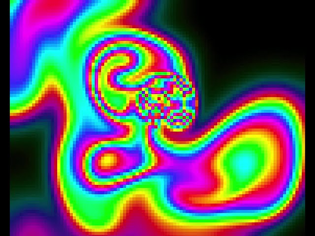 Stable Fluid: Python Processing Creative Coding