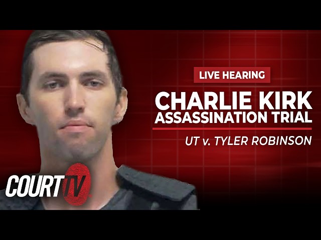 LIVE HEARING: UT v. Tyler Robinson - Day 4 | Charlie Kirk Assassination Trial | COURT TV