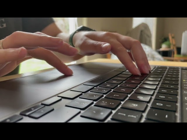 ASMR Typing No Talking MacBook Pro Keypad