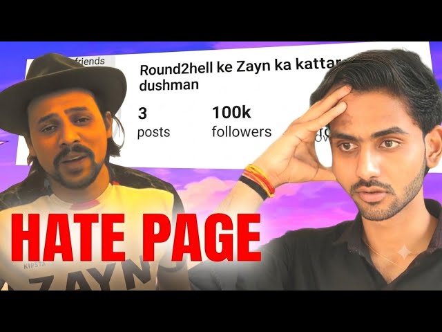 I Created a Zayn Saifi Hate Page… Big Mistake