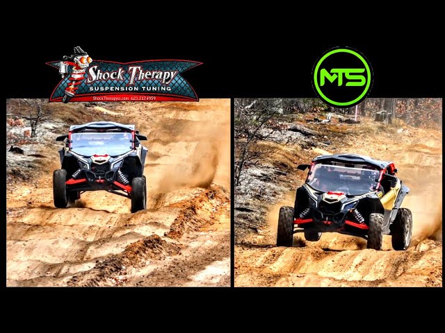 Battle of the UTV Suspension Tunes! Shock Therapy vs MTS Off Road!