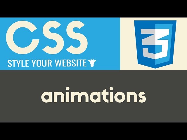 Animations | CSS | Tutorial 14