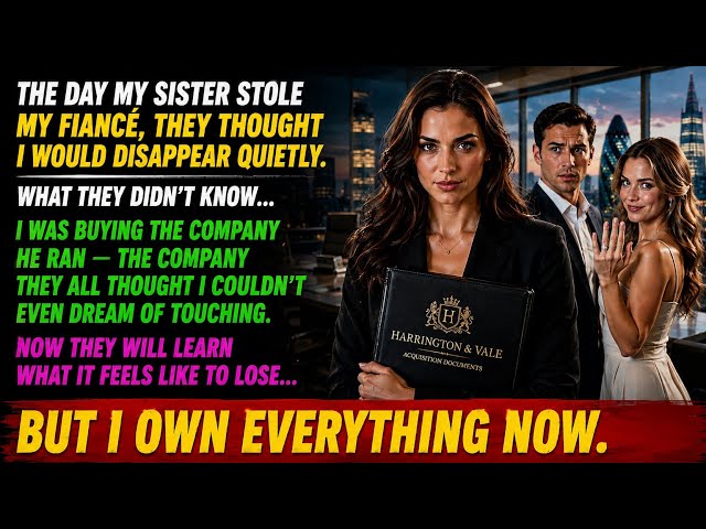 She Stole My Fiancé—She Never Knew I Was Buying His Company|Revenge story|