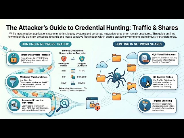 Beyond the Firewall: Hunting Clear text Credentials in Corporate Networks