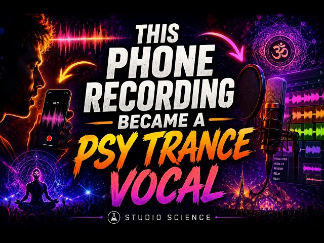 This Phone Recording Became a Psy Trance Vocal 🔥 | Studio Science - Full Breakdown