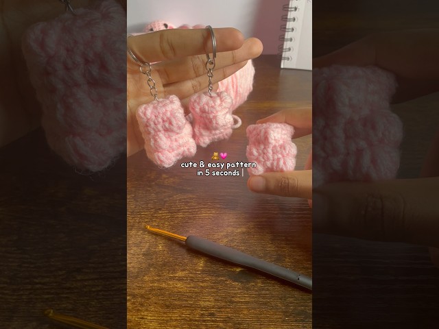 super cute gummy bear 🧸🍭 | crochet patterns for beginners easy #crochet #beginner #pattern