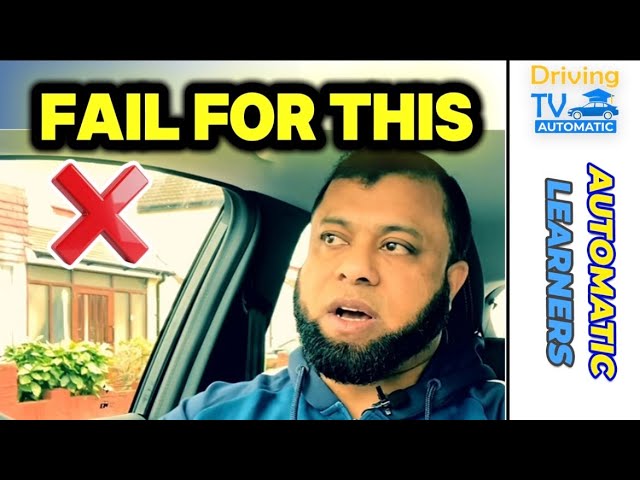 STOP! 5 Automatic Driving Test Mistakes That WILL FAIL You!