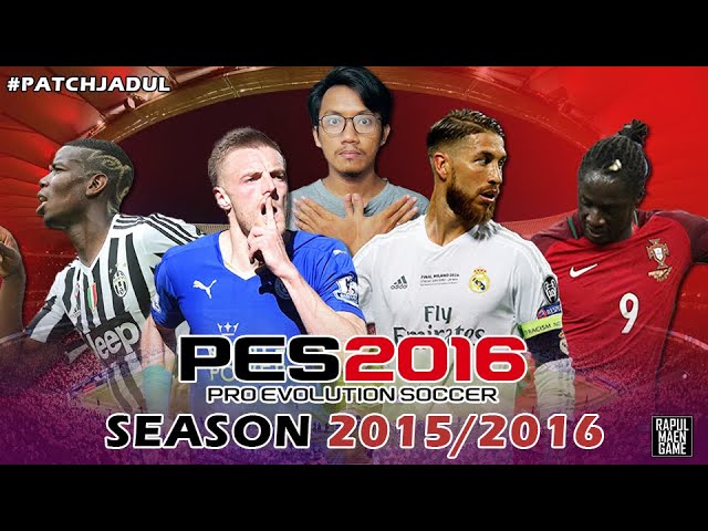 PES 2016 PATCH NOSTALGIA SEASON 2015/2016 - PES 2016 PTE PATCH 5.0 - PES 2016 PC GAMEPLAY