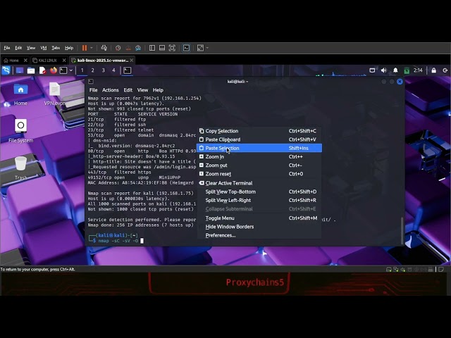 Cómo hacer un escaneo de red con Nmap en Kali Linux