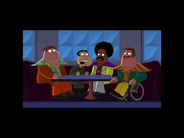Family guy making fun of musicians for 14 minutes