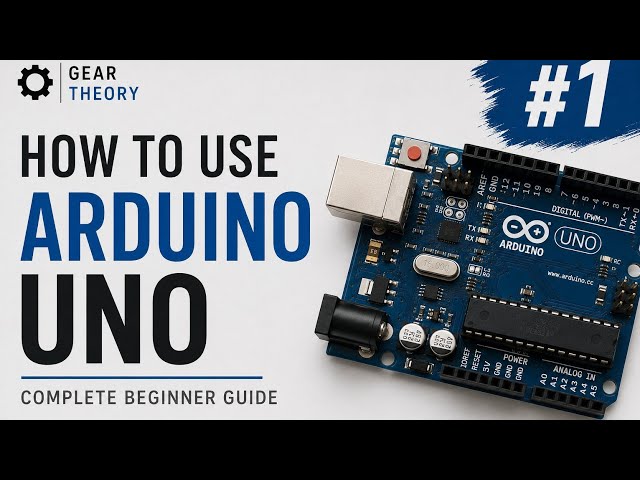 How to use an Arduino UNO - complete beginner guide|Gear Theory.#1