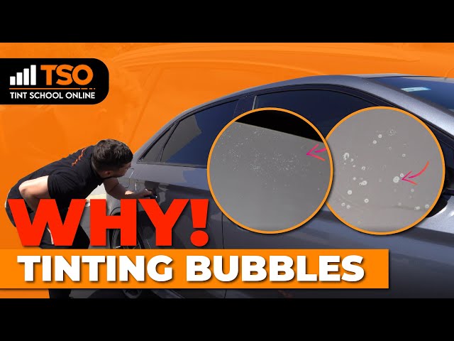 Important Window Tint Training | Why Am I Getting Dirt / Bubbles In My Tint?