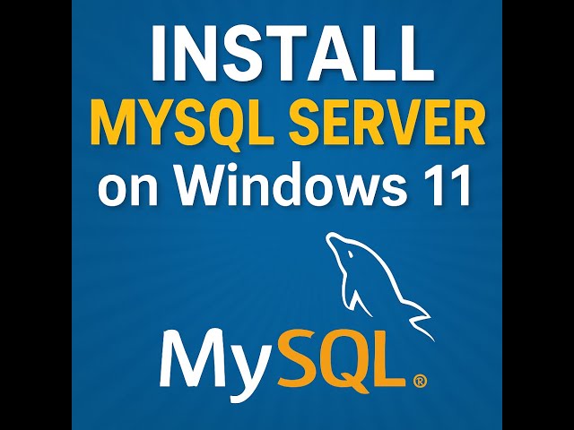 Install MySQL Server on Windows 11 with Winget  Quick Command-Line Setup
