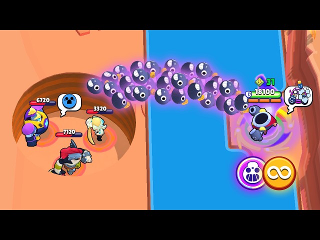UNLUCKY NOOB STARR NOVA TEAM vs INFINITE HYPERCHARGE BUFFIE SUPERS 🤯 Brawl Stars 2026 Funny Moments