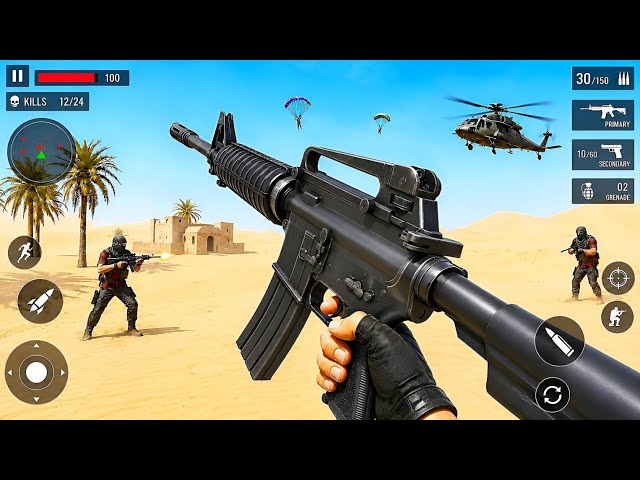FPS Shooting Critical Strike - Gun Shooting Game - Android GamePlay