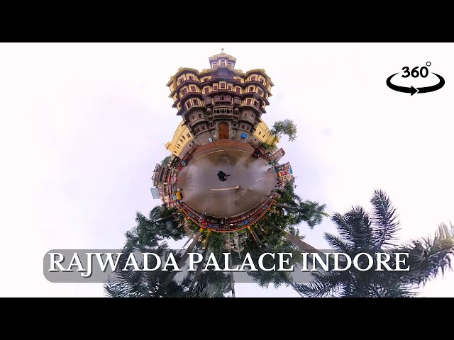 Rajwada Palace in Indore: A Glimpse into Royal Grandeur 360 VIDEO // Virtual Tour 360 // insta 360x3