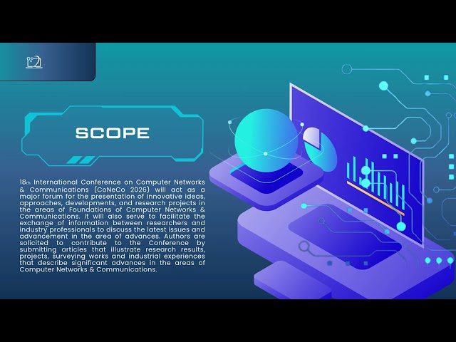 18th International Conference on Computer Networks & Communications (CoNeCo 2026)