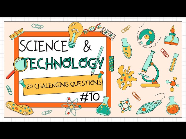 "20 Mind-Blowing Science & Tech GK Questions | Can You Answer Them All?" #generalknowledge #quiz