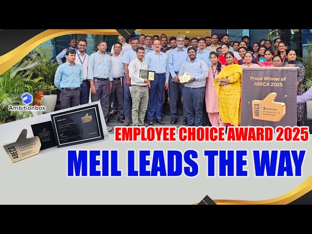 Employee Choice Award 2025: MEIL Leads the Way | Megha Engineering