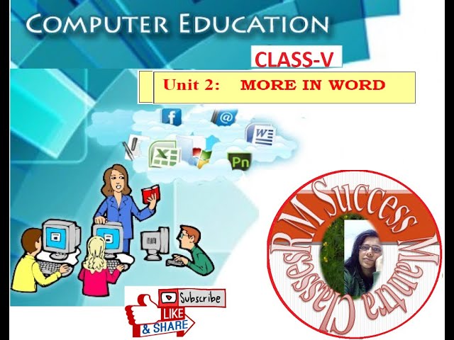 CBSE || Class-5  Computer || Chapter-2 || More In MS-Word ||