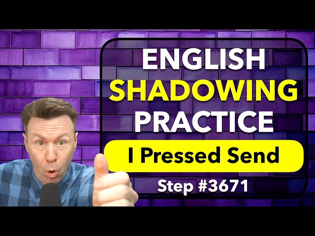 Repeat-After-Me + English SHADOWING Practice Fluency Training