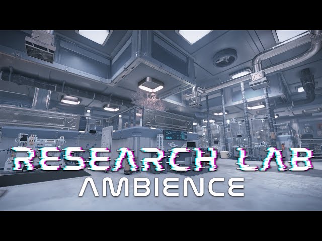 Research Lab AMBIENCE │ Laboratory Machine and Computer Sounds │ STARFIELD Ambience │ ASMR