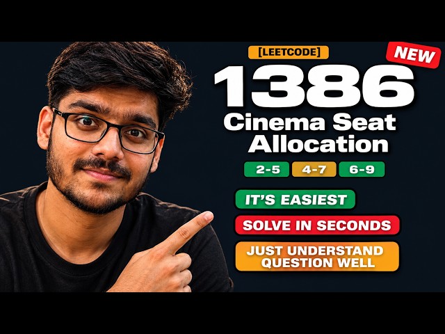 Leetcode 1386. Cinema Seat Allocation | Master This Pattern | Solve in Seconds