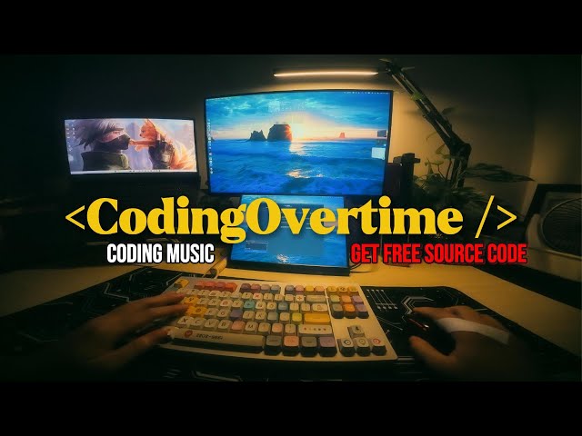 Coding Overtime — Deep Focus Coding Music for Hitting Your Deadlines | Get Free Portfolio