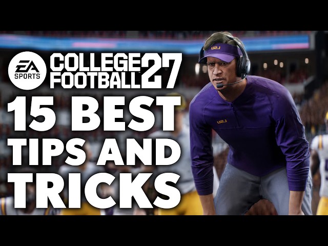 EA Sports College Football 27 - 15 Things I Wish I Knew Before Playing