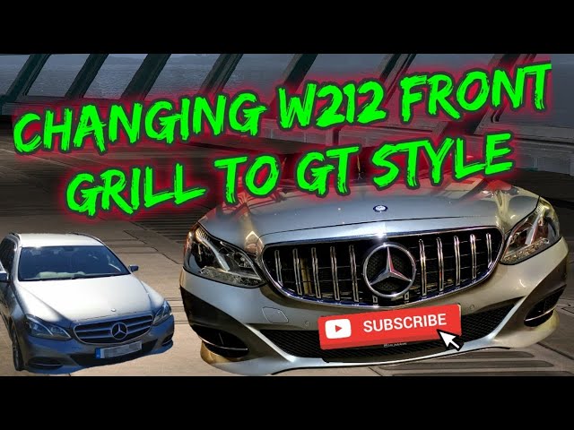 W212 GT STYLE FRONT GRILL