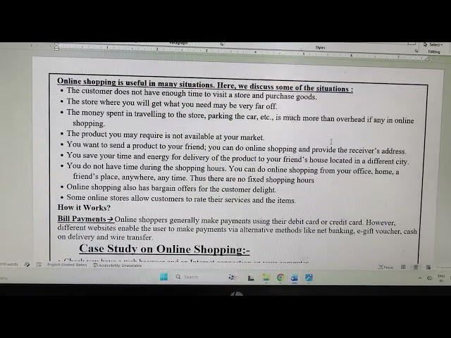 Unit-2 Operating web-based Application Notes class-12