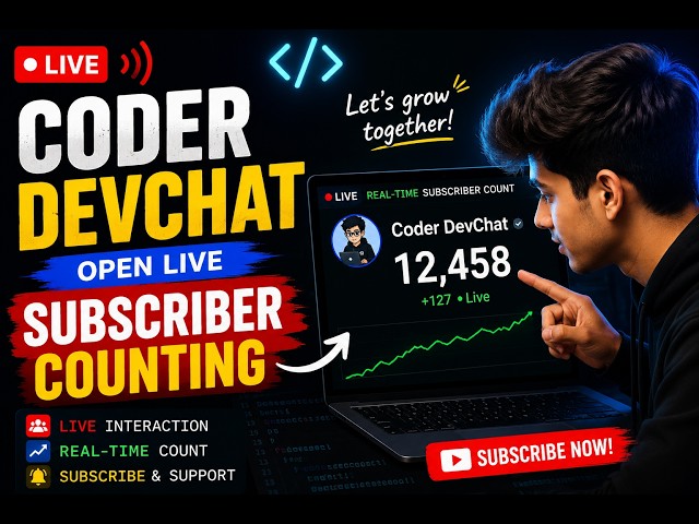 🔴 LIVE Subscriber Count | Help Us Reach the Next Milestone!