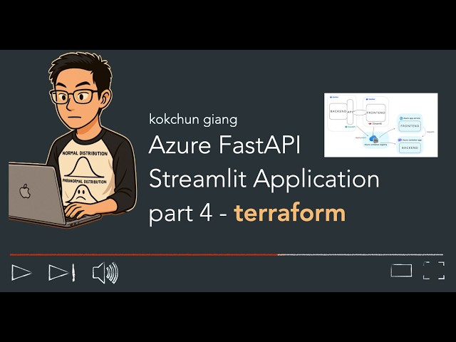 Azure FastAPI Streamlit Application part 4 - Terraform + Bash