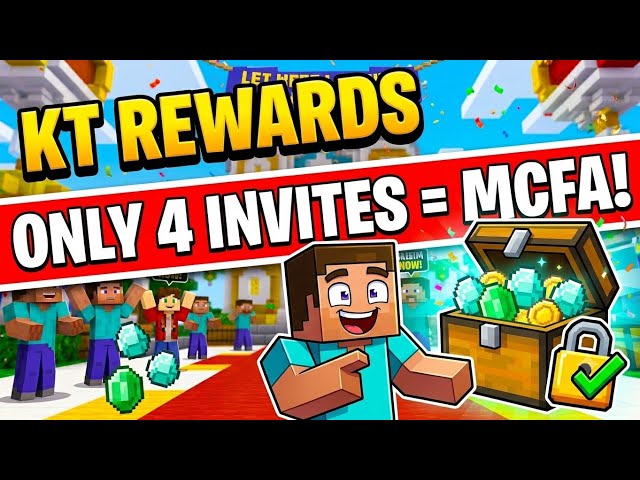 How To Get A FREE Minecraft Account (MCFA) 100% Legit (KT REWARDS NEW METHOD) #FreeMinecraft#mcfa