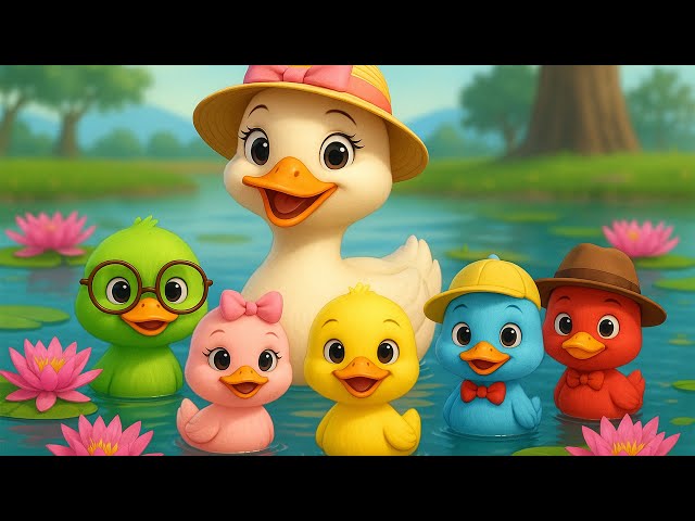 Five Little Ducks | Lala Loops  Nursery Rhymes & Kids Songs