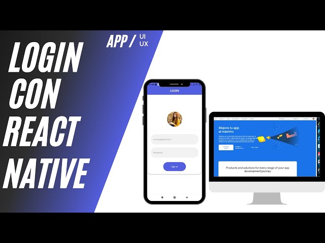 LOGIN CON REACT NATIVE Y FIREBASE (paso a paso)