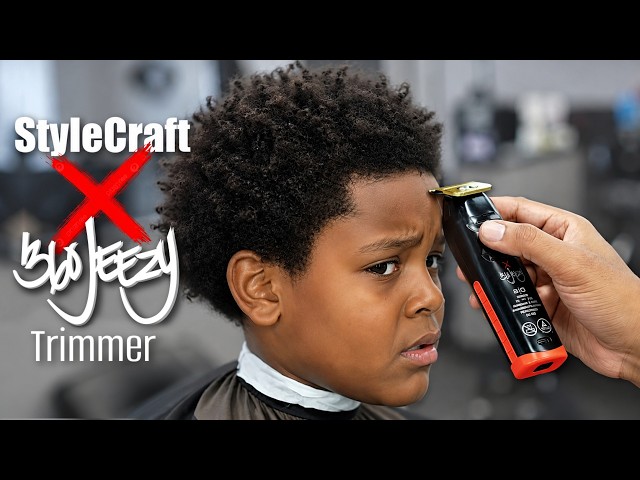 TUTORIAL DE CORTE DE CABELLO: RECORTADORA STYLECRAFT X 360JEEZY | BURST TAPER CON ESPONJA PARA RIZOS