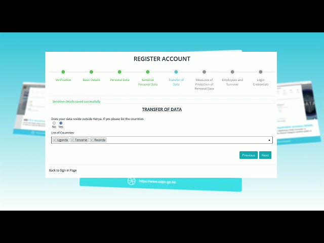 REGISTRATION PROCESS