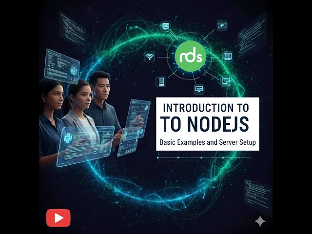 Introduction to NodeJS – Basic Examples & Server Setup 🚀 | NodeJS for Beginners | nrkinfotech