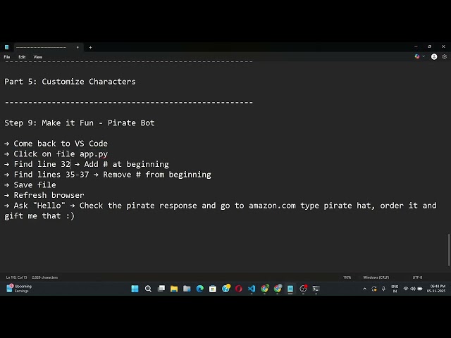 Part 3: Run & Customize Your Gemini Chatbot (Python & Streamlit)