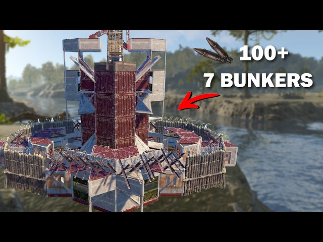 META SOLO/DUO BASE with 7 BUNKERS | BEST Off/Online | 3-4 WALLS TO TC | SHIELD | RUST BASE DESIGN