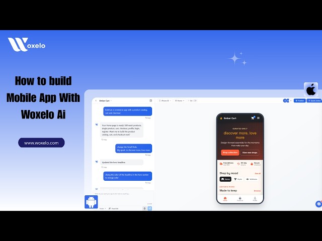 How to Build & Publish a Mobile App Using AI | Woxelo Full Tutorial