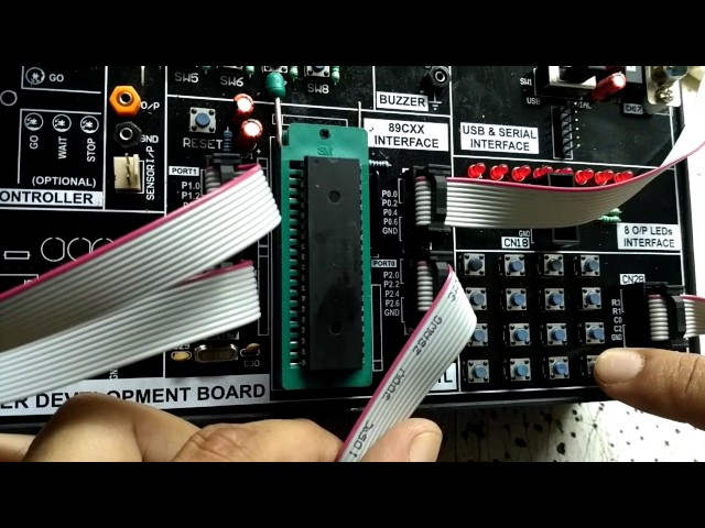 Rtc( real time clock ) using 8051(89v51RD2) VINYTICS ET-51