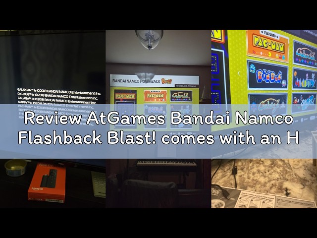 Review AtGames Bandai Namco Flashback Blast! comes with an HDMI dongle, 8 greatest Bandai Namco game